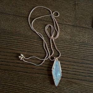 Rose Gold Kendra Scott Necklace